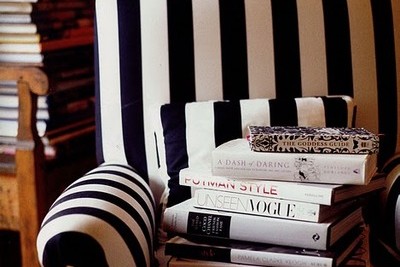 stripe chair books