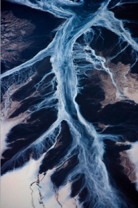 residue stream of water and chemicals from coal washing