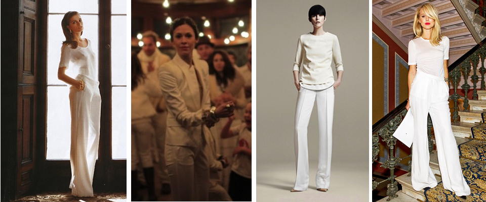 white on white