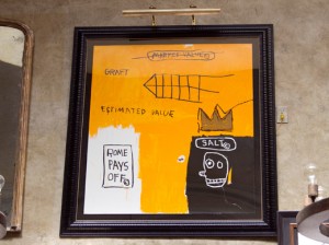 basquiat at the lion!
