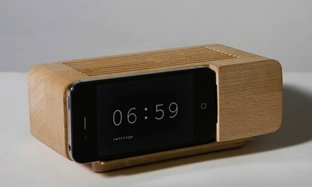 areaware iphone alarm
